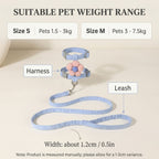 Adjustable Cat Harness & Leash Set