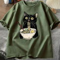 Cat Ramen Graphic Tee