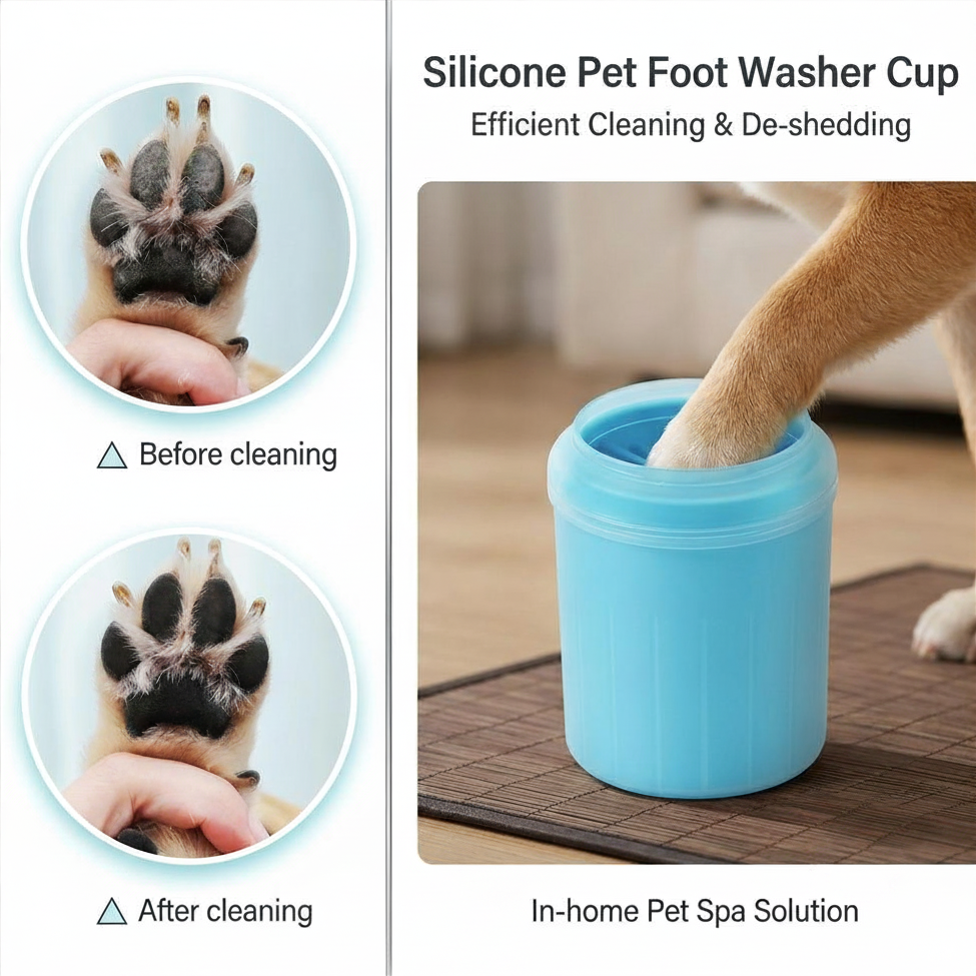 Silicone Paw Cleaning Cup