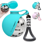 Portable Dog Water Bottle with Bowl