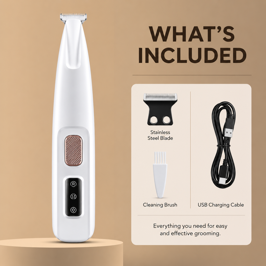 Waterproof LED Paw Trimmer
