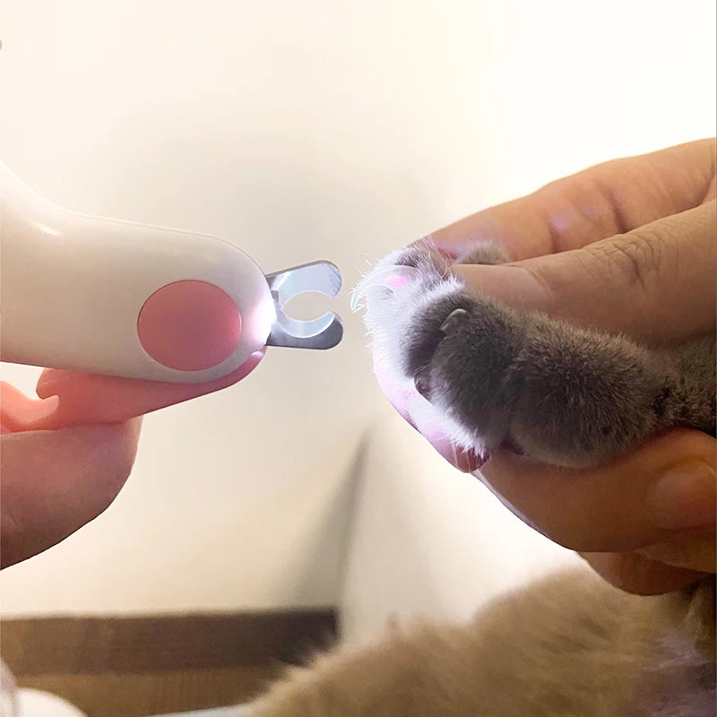 LED Nail Clipper with Safety Lock