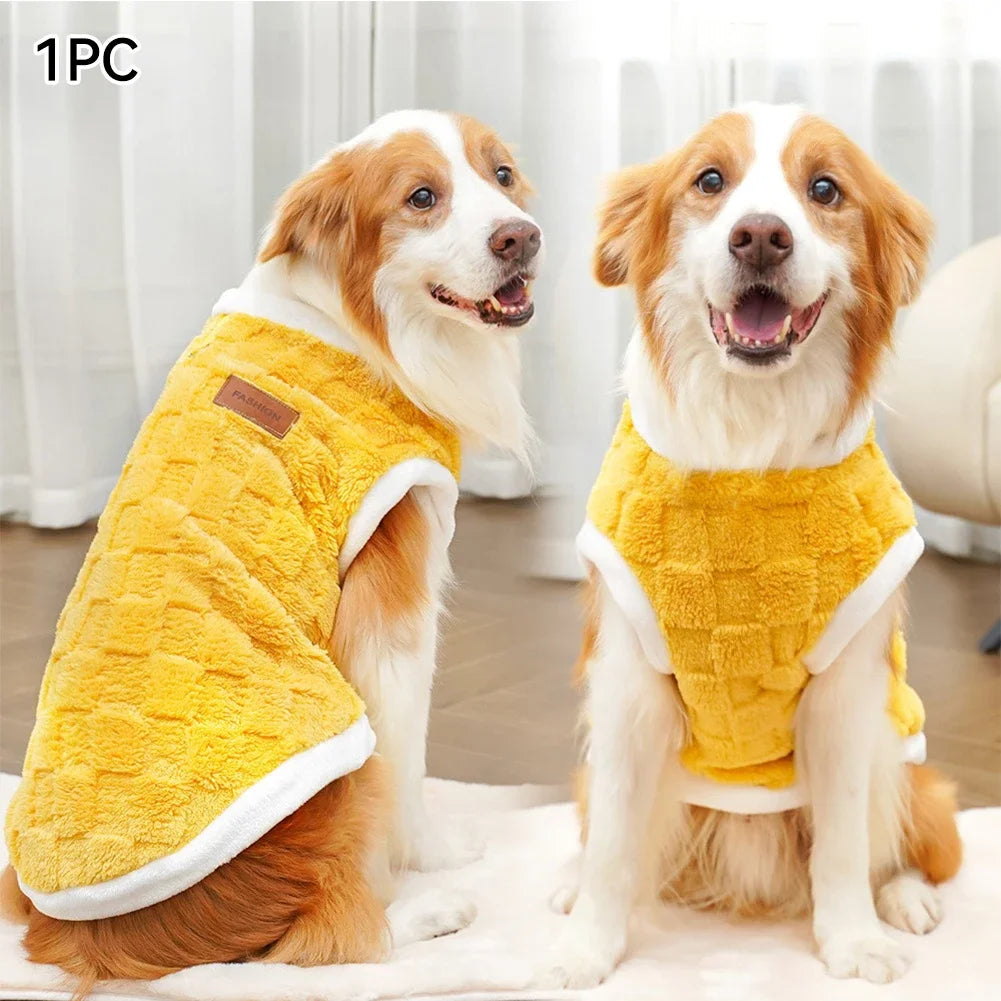 Flannel Pullover Sweater for Dogs