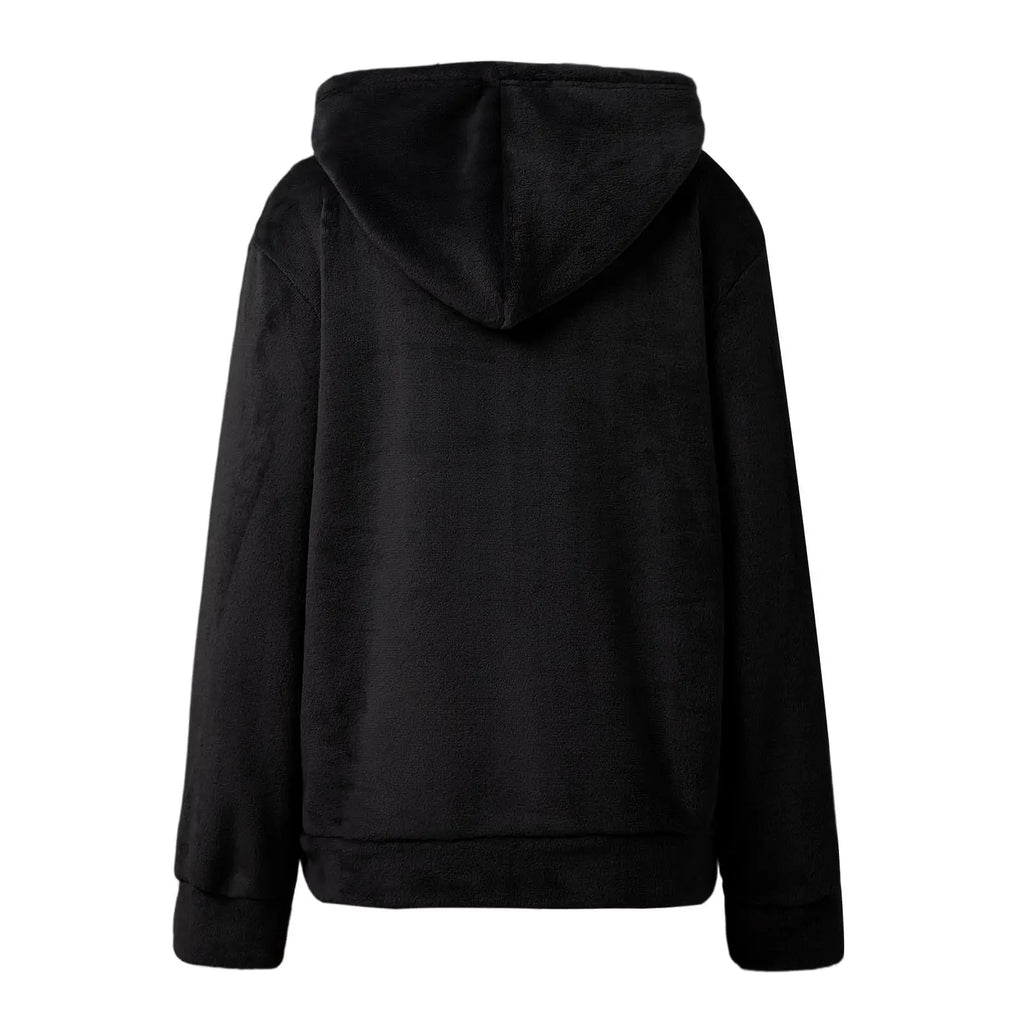 Plush Pocket Hoodie for Pet Parents