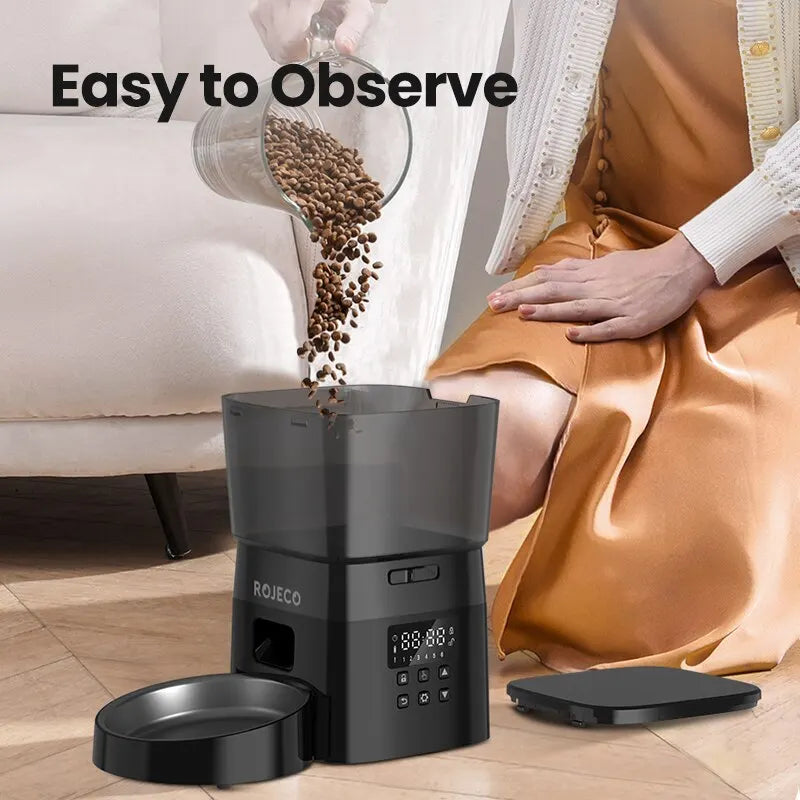 ROJECO Programmable Cat Feeder