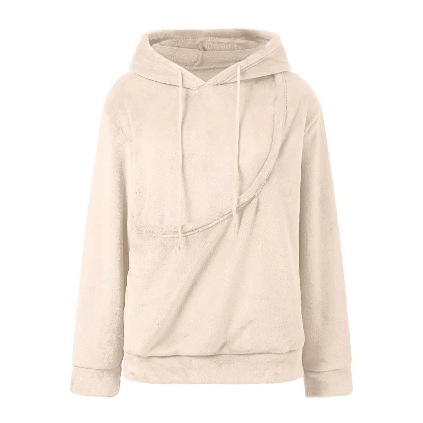 Plush Pocket Hoodie for Pet Parents