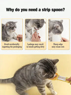 Long Handle Cat Treat Spoon