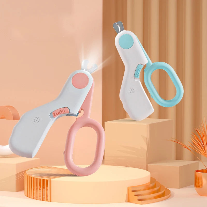 LED Nail Clipper with Safety Lock