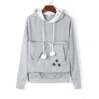 Fleece Pocket Hoodie for Pet Parents