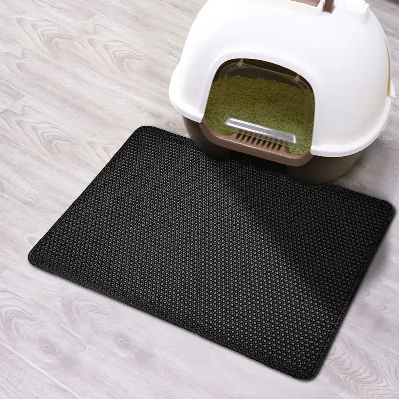 Double-Layer Cat Litter Trapping Mat