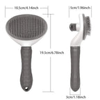 Self-Cleaning Slicker Brush