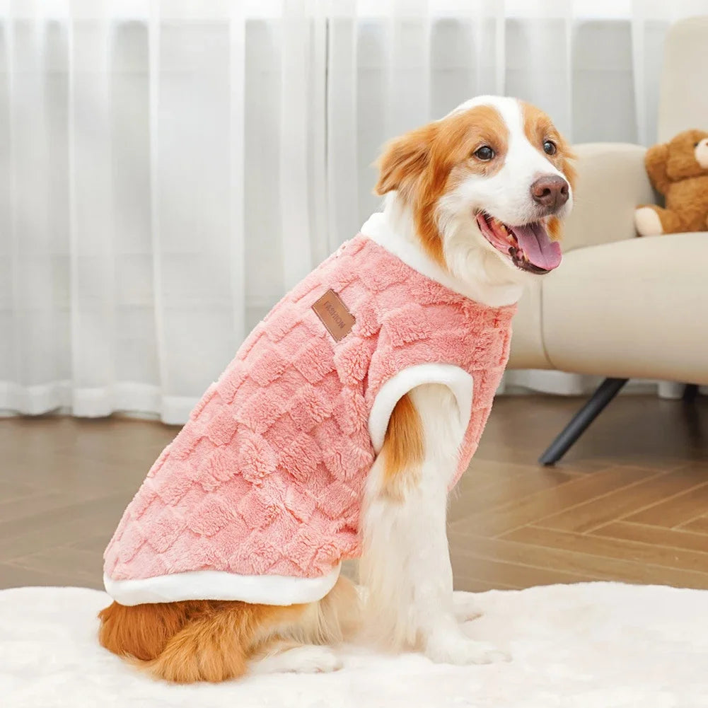Flannel Pullover Sweater for Dogs