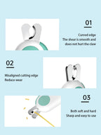 LED Nail Clipper with Safety Lock
