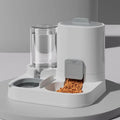 Gravity-Fed Pet Feeder & Water Dispenser
