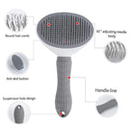 Self-Cleaning Slicker Brush