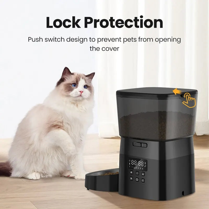 ROJECO Programmable Cat Feeder