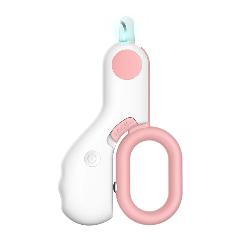 LED Nail Clipper with Safety Lock