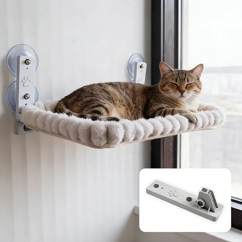 Cat Window Hammock with Suction Mount