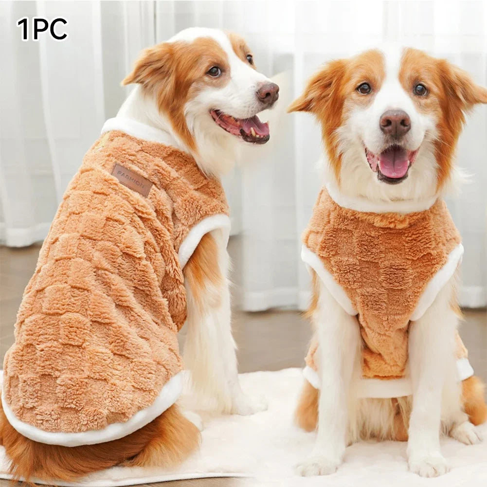 Flannel Pullover Sweater for Dogs