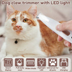 Waterproof LED Paw Trimmer