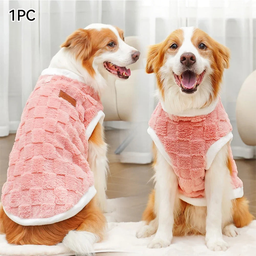 Flannel Pullover Sweater for Dogs