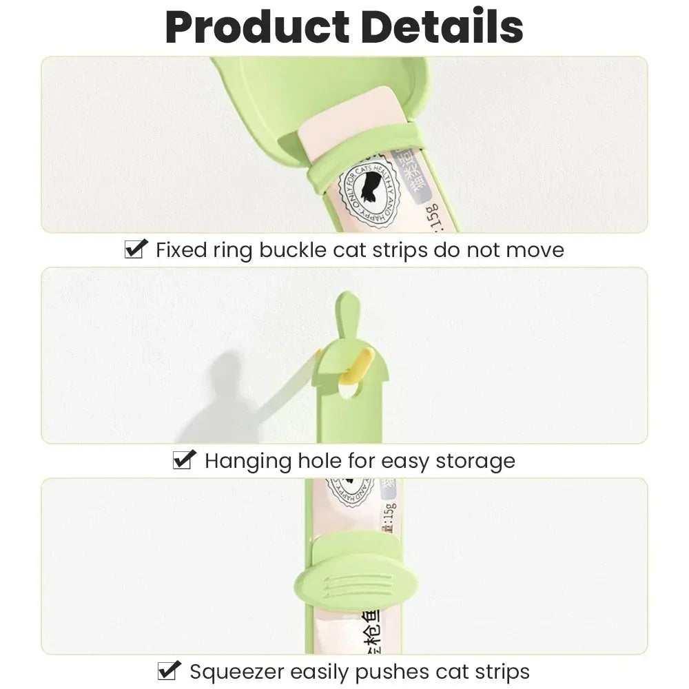 Long Handle Cat Treat Spoon