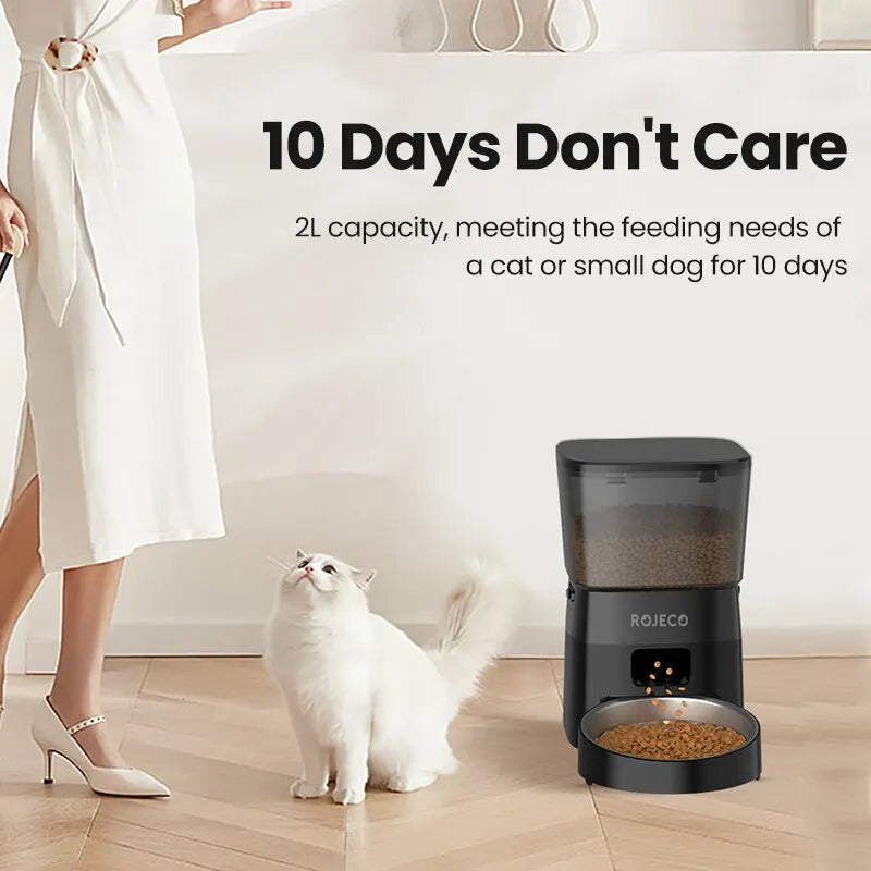ROJECO Programmable Cat Feeder