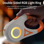 ROJECO LED Retractable Dog Leash