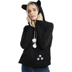Fleece Pocket Hoodie for Pet Parents