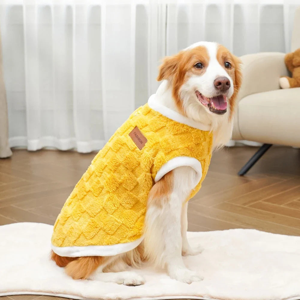 Flannel Pullover Sweater for Dogs