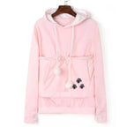 Fleece Pocket Hoodie for Pet Parents