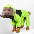 Hooded Waterproof Dog Jumpsuit