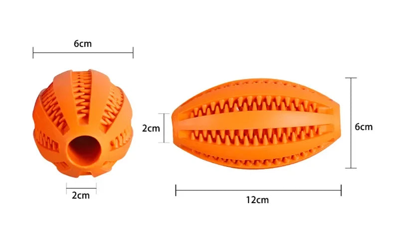 Natural Rubber Treat Dispensing Chew Ball