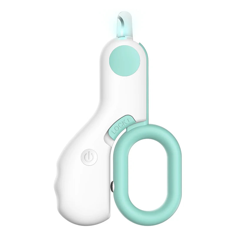 LED Nail Clipper with Safety Lock