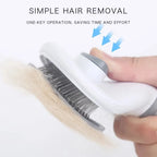 Self-Cleaning Slicker Brush