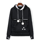 Fleece Pocket Hoodie for Pet Parents