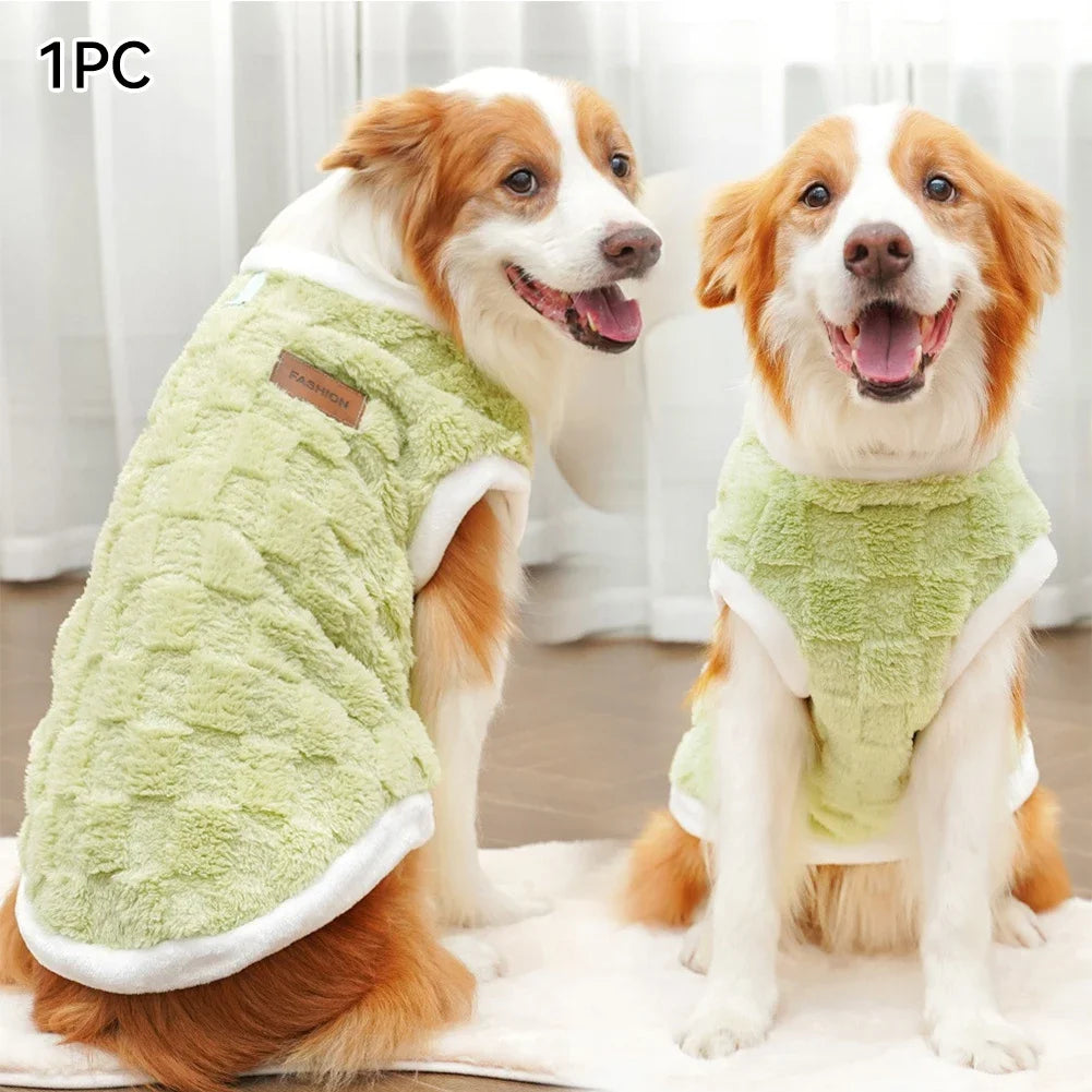 Flannel Pullover Sweater for Dogs