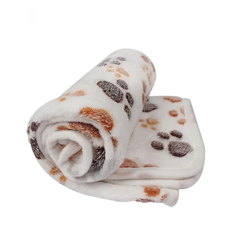 Soft Coral Fleece Pet Blanket