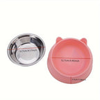Inclined Pet Bowl with Ear Design