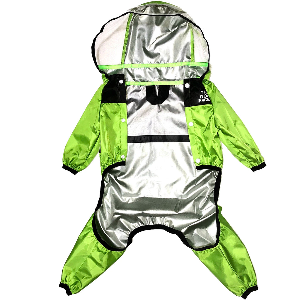 Hooded Waterproof Dog Jumpsuit