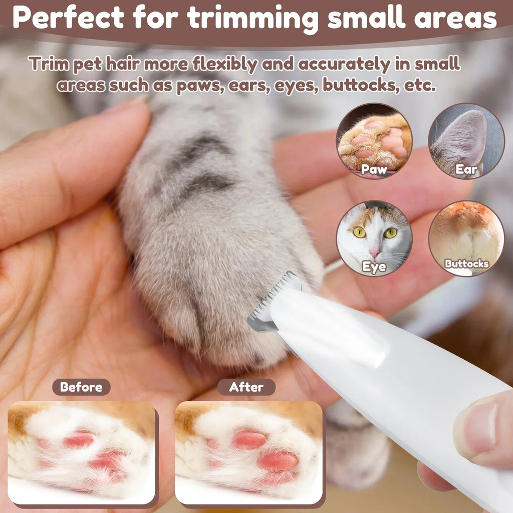Waterproof LED Paw Trimmer