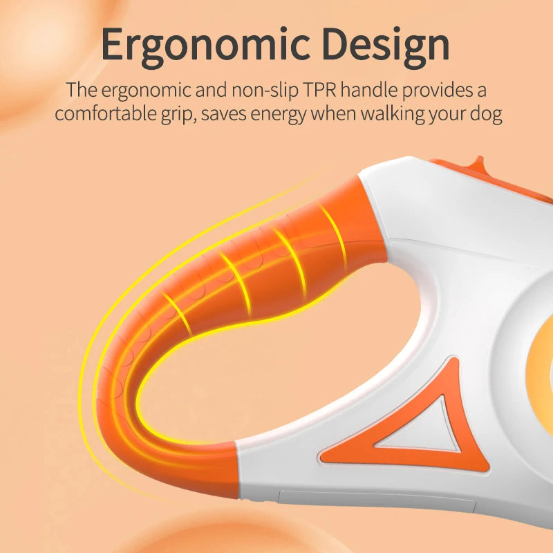 ROJECO LED Retractable Dog Leash