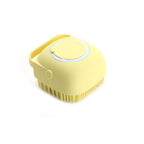 Silicone Shampoo Dispensing Bath Brush