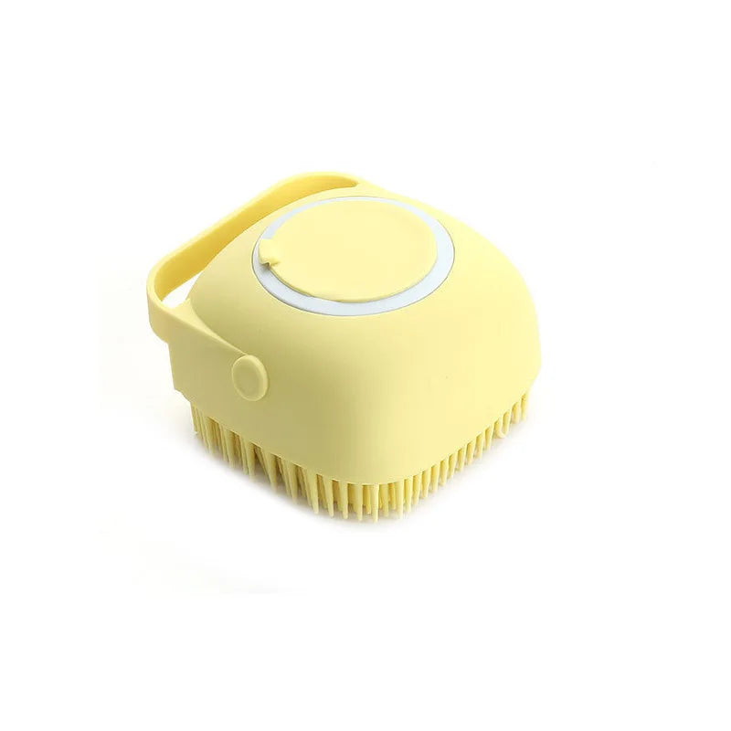 Silicone Shampoo Dispensing Bath Brush