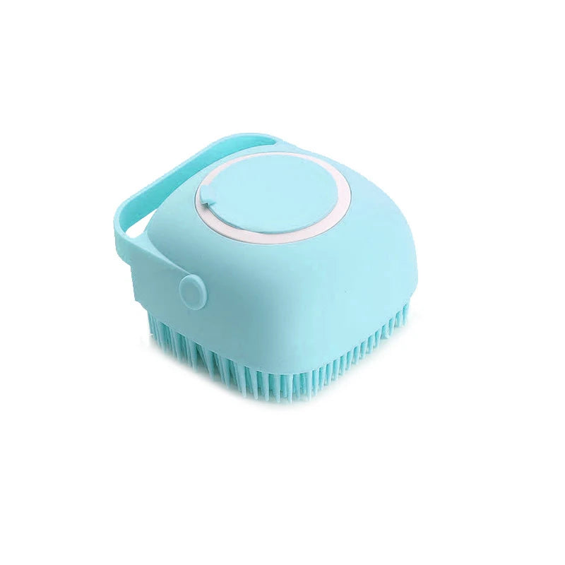 Silicone Shampoo Dispensing Bath Brush