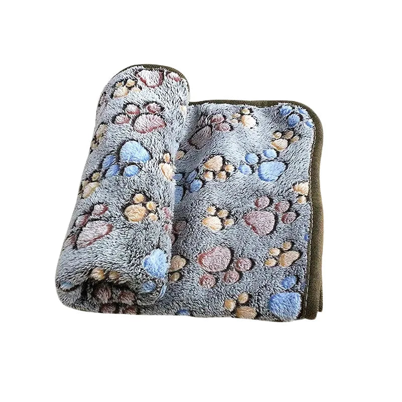 Soft Coral Fleece Pet Blanket