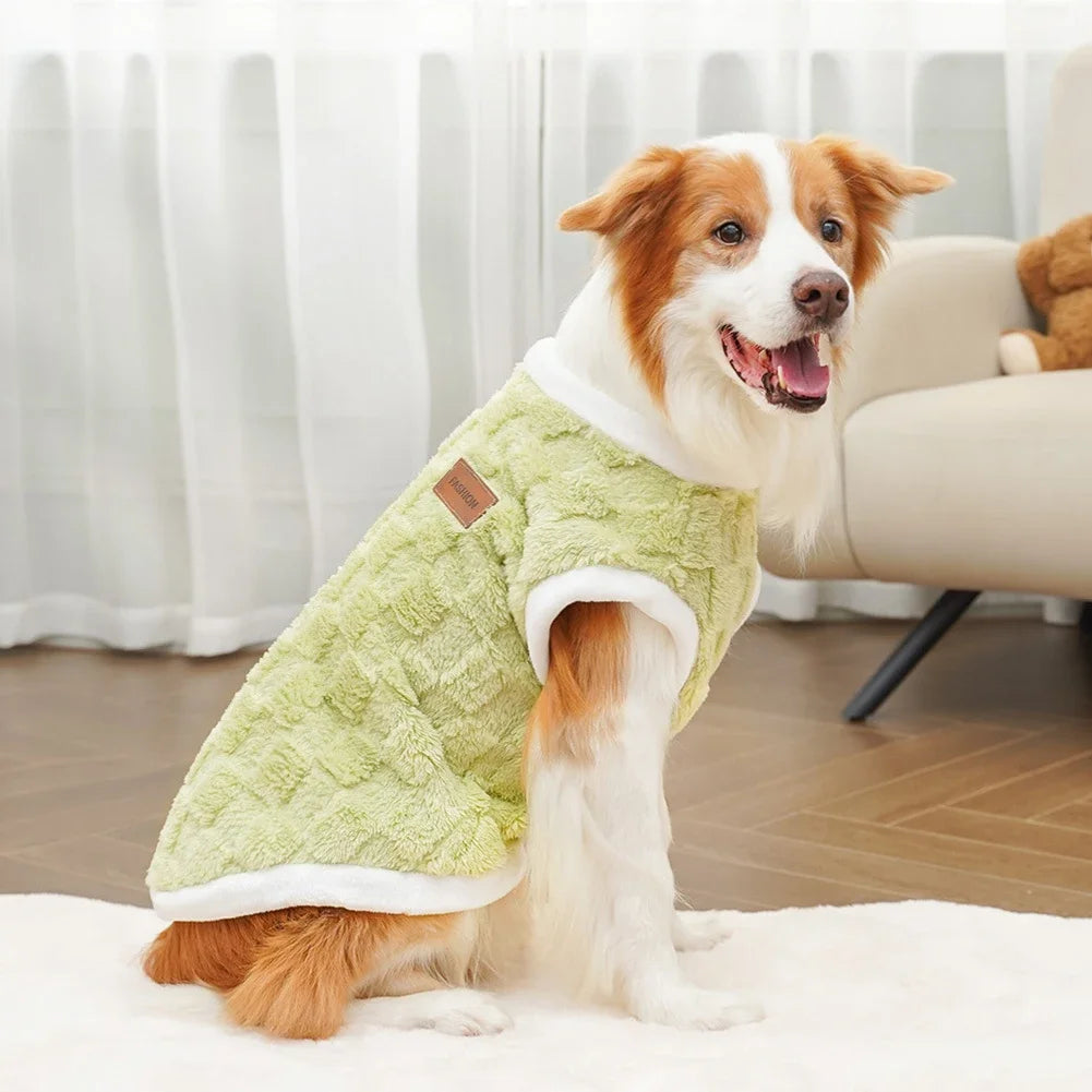 Flannel Pullover Sweater for Dogs