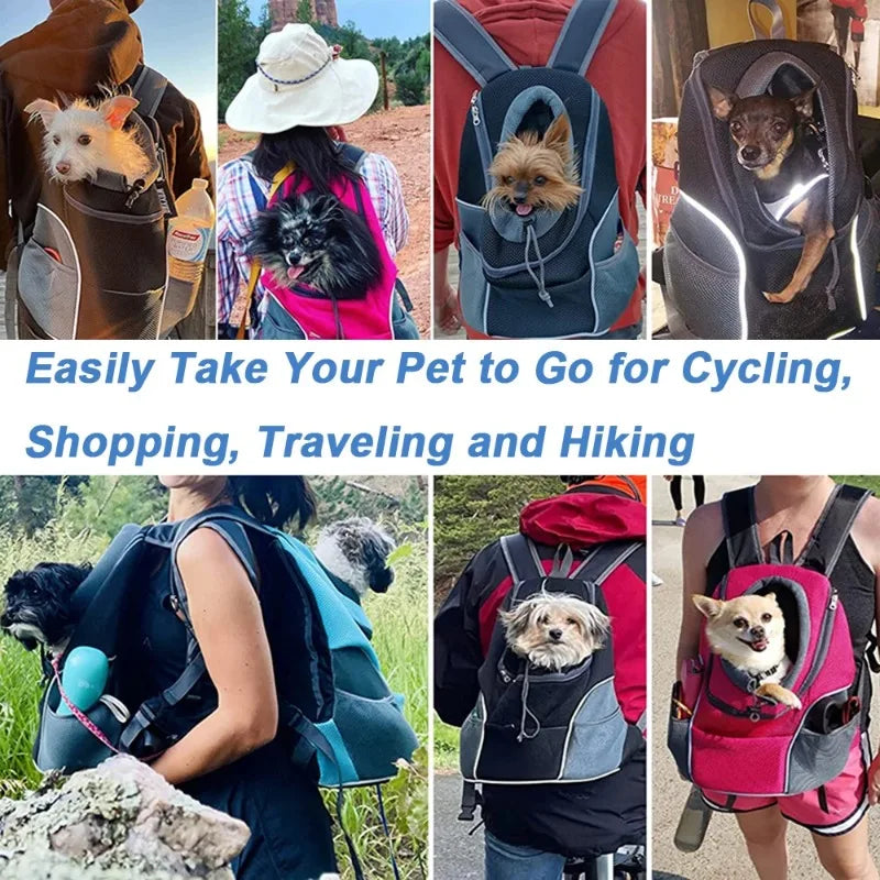 Front-or-Back Pet Carrier Backpack