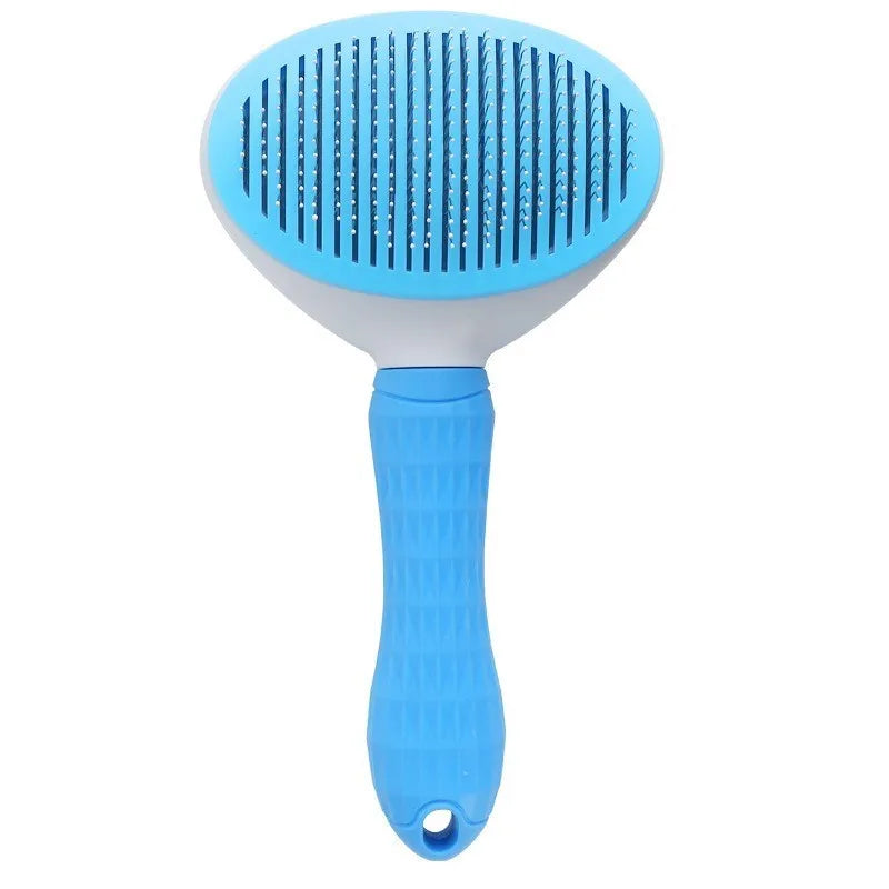 Self-Cleaning Slicker Brush