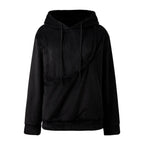 Plush Pocket Hoodie for Pet Parents
